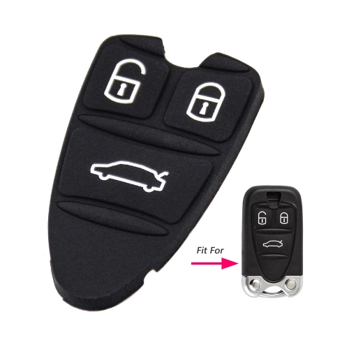 3 Button Rubber Pad For Alfa Romeo Flip Key