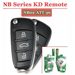 KEYDIY KD Remote NB02-36 Multifunction KD Remote 3 Button NB Series Key For KD900 URG200 Remote Master