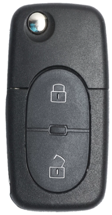 (1J0 959 753A) 2Button flip key 433mhz Id48 Chip For VW(ROUND)