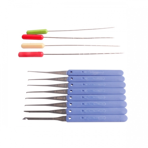 Klom Locksmith Tool 2012 Newest 12Pcs Broken Key Extractor Kit