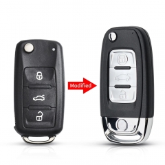 3B Remodling Flip Key For VW Audi Style