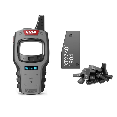 VVDI Mini Key Tool Remote Key Programmer Global Version With Free 96bit 48-Clone Function Get 10pcs VVDI Super Chip