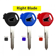 Right Side Motorcycle Replacement Key Uncut  right side For HONDA Scooter A Magnet Motorcycle Anti-theft Lock Keys DIO Z4 125 SCR100 WH110