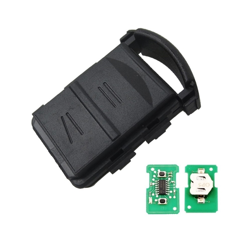 2 Button Remote Control 433Mhz For Opel Corsa C Combo B Meriva A