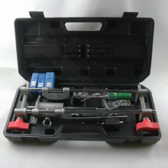 Security Door Lock Mortice Kit 3 Cutters Door Lock Mortiser Fitting Jig Mortice Kit with spanner Home Improvement Tool