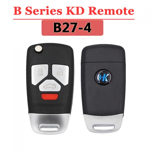 Keydiy B Series  B27-4 4 Button Remote key KD900K/D900+/URG200/KD-X2 Key Programmer