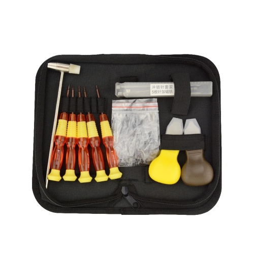 Locksmith Tools Car Folding Remote Control Key Disassembly Screw Boring Tool Fixing Pin Kit Tools Set