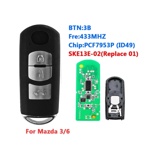 SKE13E-02 3B 7953P/ID49 For Mazda 3/6