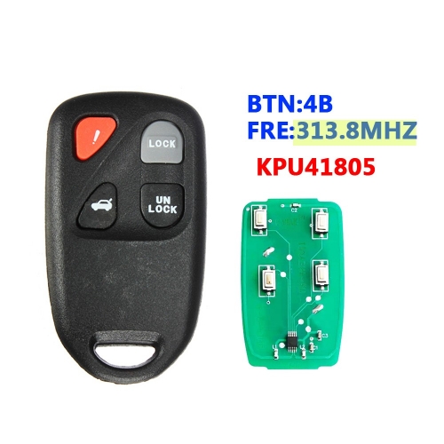 FCC: KPU41805 For Mazda 4 B 313.8Mhz