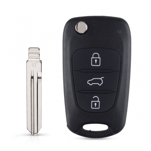 HY15 Left Blade Flip Key For Hyundai X35