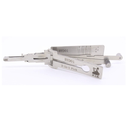 LISHI BYDO1 2-in-1 Auto Pick and Decoder (Left) for BYD