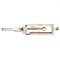 LISHI NSN14(Ign) 2-in-1 Auto Pick and Decoder