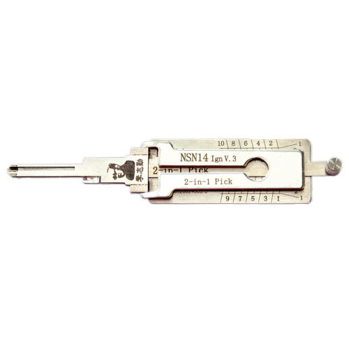 LISHI NSN14(Ign) 2-in-1 Auto Pick and Decoder