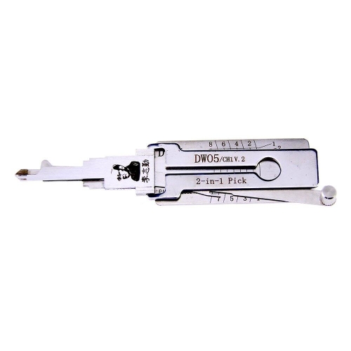 LISHI CH1/DWO5 2-in-1 Auto Pick and Decode