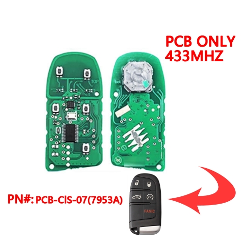 PCB For C-hrysler 433MHZ PCF7953A(ID46) M3N-40821302