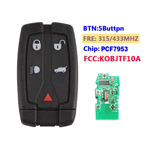 For Landrover Freeland Smart Card 315/ 433Mhz PCF7953 Chip