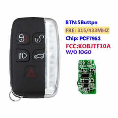 For Landrover Discovery Smart Card 315/ 433Mhz PCF7953 Chip W/O Logo