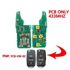 4+1 Button  433mhz PCB Board For VW