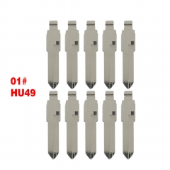 HU49 Flip key blade Type for  Santana 10pcs/lot