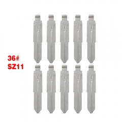 SZ11 Flip key blade Type for Hyundai Tuson 10pcs/lot