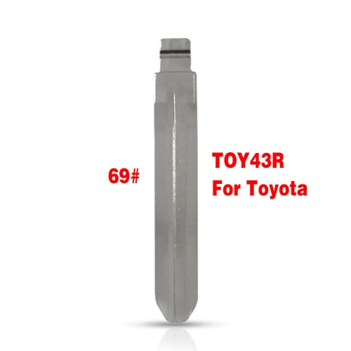 TOY43R  Flip key blade Type for Hummer,Toyota 10pcs/lot