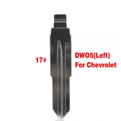 DWO5F  Flip key blade Type for Chevrolet（left) 10pcs/lot