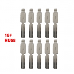HU58 Flip key blade Type for BMW 10pcs/lot