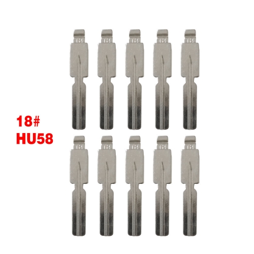 HU58 Flip key blade Type for BMW 10pcs/lot