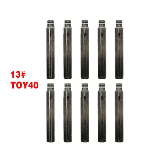 TOY40 Flip key blade Type for  Lexus 10pcs/lot