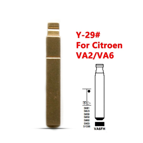 VA2/VA6 Flip key blade Type for Citroen, Peugeot, Renault 10pcs/lot