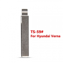 TS-59#  Flip key blade Type for  Hyundai Verna 10pcs/lot