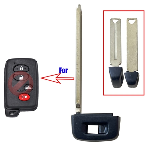 Emergency Key Blade For Toyota Smart card#3