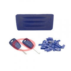 Rubber Pad 1 button Blue Colour #1