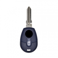 Transponder Key Shell For Fiat Gt15 Blade Blue Colour