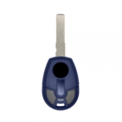 2 BTN Remote Key Shell For Fiat Sip22 Blade Blue Colour For Positron