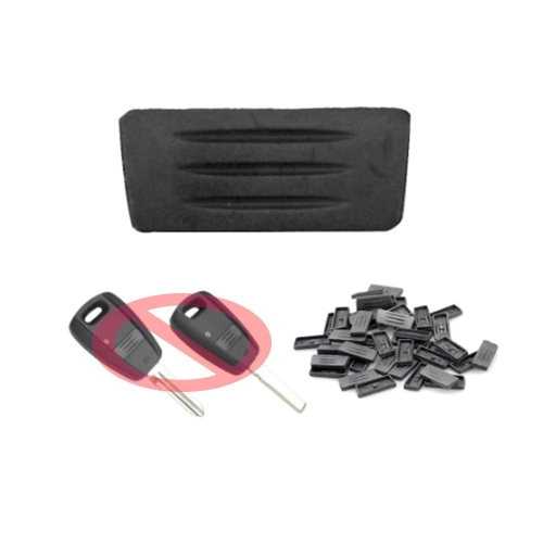 Rubber Pad 1 button Black Colour #2