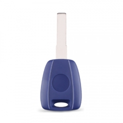 Transponder Key Shell For Fiat Sip22 Blade Blue Colour