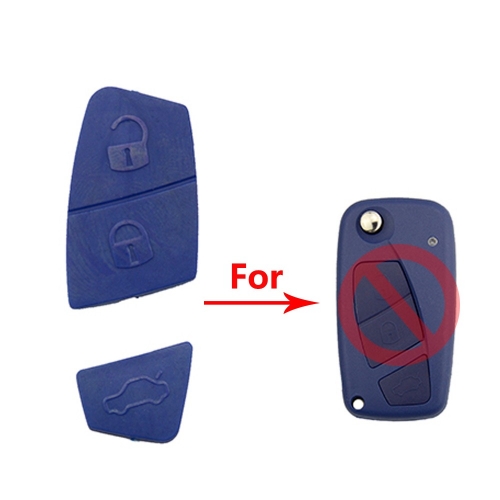 Rubber Pad 3 button Blue Colour #3
