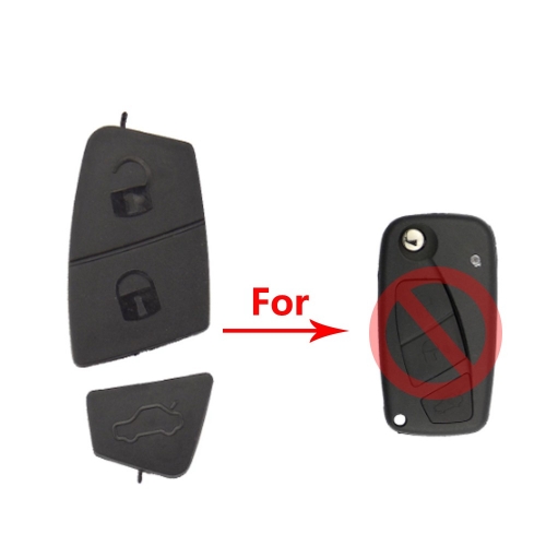 Rubber Pad 3 button Black Colour #4