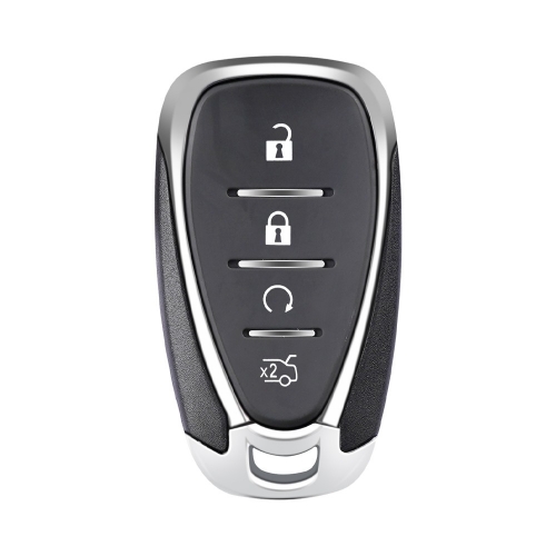 4Button Smart Card Shell For Chevrolet #D