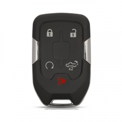 4+1BTN Remote Key Card  Shell For Chevrolet Silver Side#E