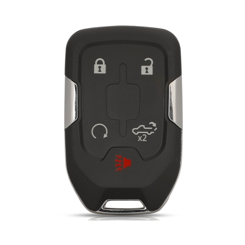4+1BTN Remote Key Card  Shell For Chevrolet Silver Side#E