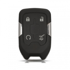 4BTN Remote Key Card  Shell For Chevrolet Silver Side#C
