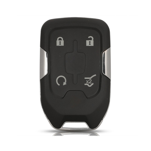 4BTN Remote Key Card  Shell For Chevrolet Silver Side#C
