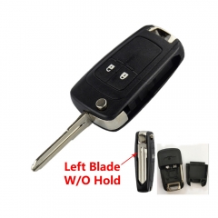 2Btn Flip Flip Remote Key Shell For Chevrolet