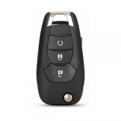 3Btn Flip Remote Key Shell For Chevrolet With Start Button