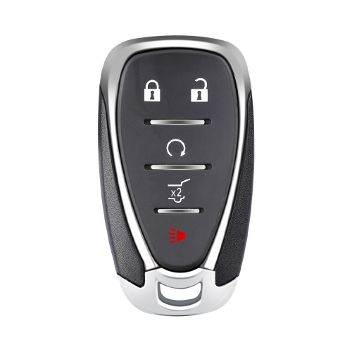 4+1Button Smart Card Shell For Chevrolet #J