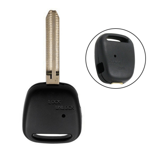 1 Buttons Replacement Fob Remote Key Shell Case Cover Blade For Toyota Carina Estima Harrier Previa Corolla Celica #2