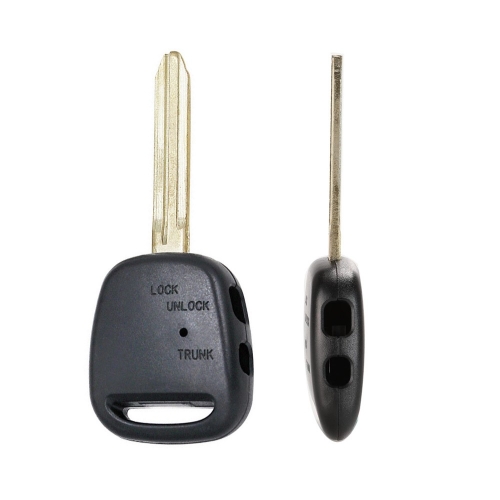 2 Buttons Replacement Fob Remote Key Shell Case Cover Blade For Toyota Carina Estima Harrier Previa Corolla Celica #2