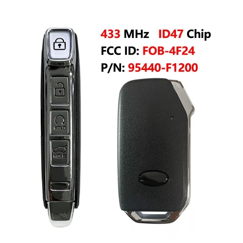 Kia Sportage 2019 4 Buttons/433MHz / NCF 29A1X HITAG3 / 95440-F1200